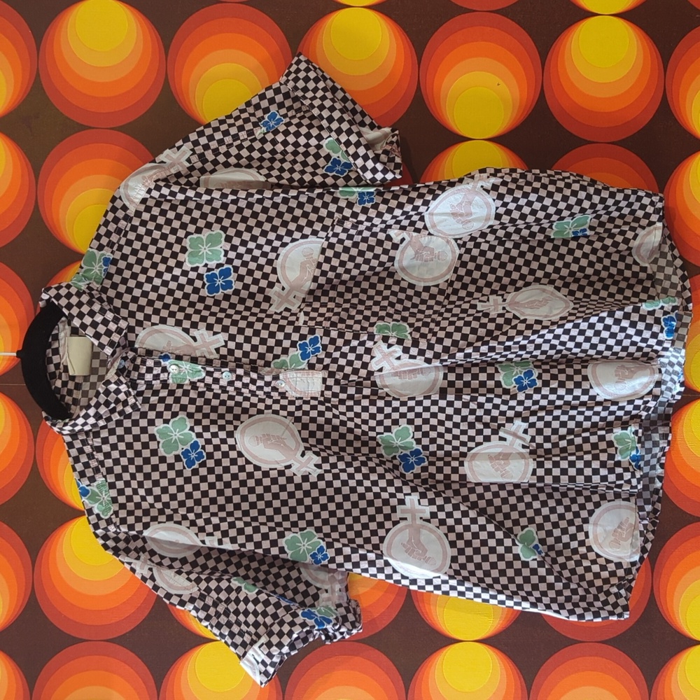 90s Style BUILT BY WENDY Feminist blouse